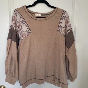 Lightweight Tan Bohme Sweater